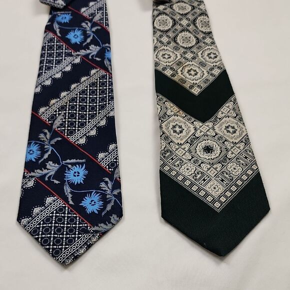 Vtg Andrew's Of Long Island Elegant Ties 54X4.5" Special Occasion Formal Dressy - Picture 2 of 8